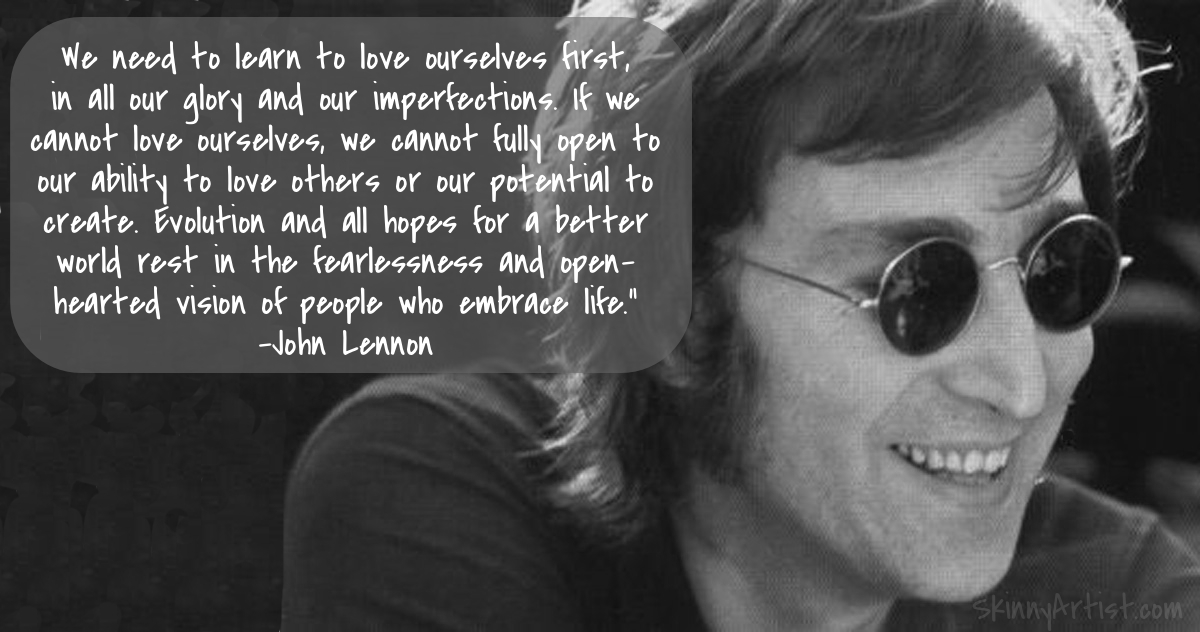 John Lennon Quote Need To Love Ourselves