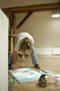 An Artist at Work