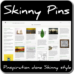 Skinny Pins - Words and Images that Inspire Us to Live Our Art!
